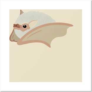 White Bat Posters and Art